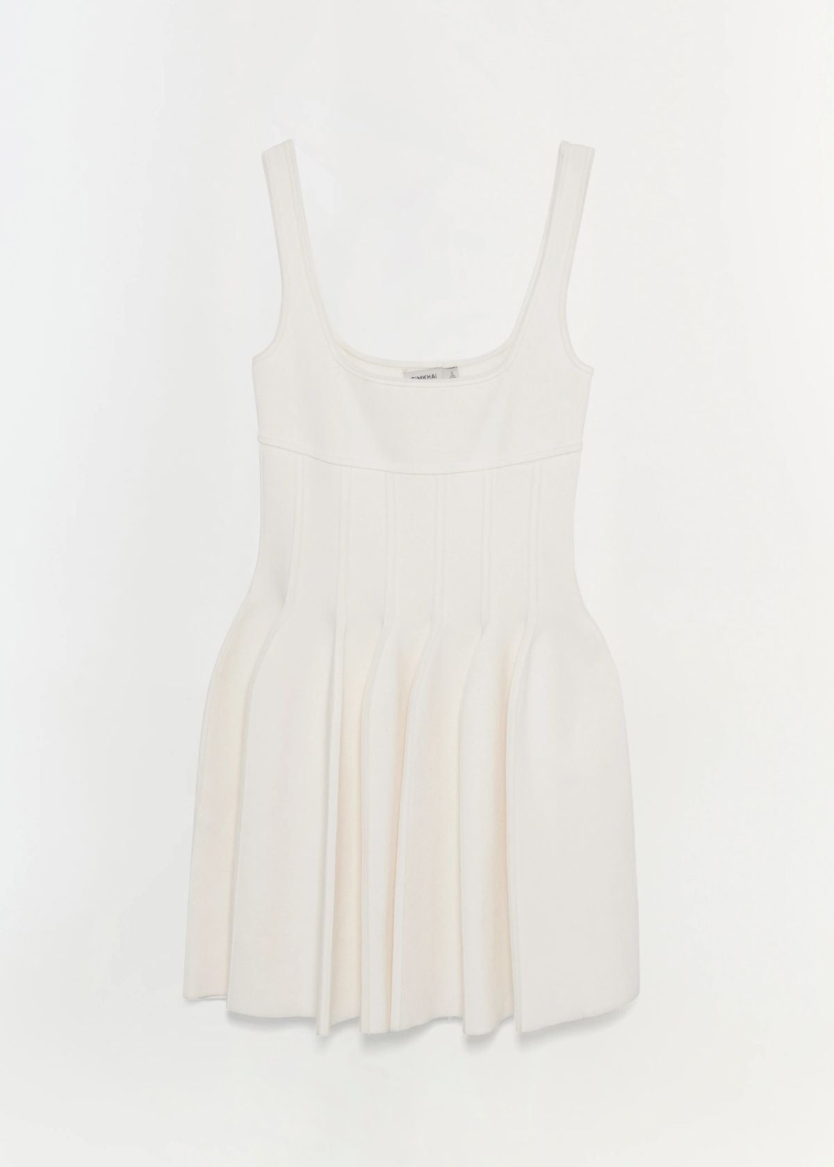 SIMKHAI Elektra Knit Mini Dress - Ivory