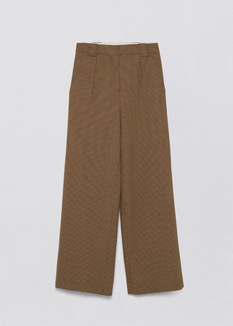 SIMKHAI Julietta Wide Leg Pant - Teak