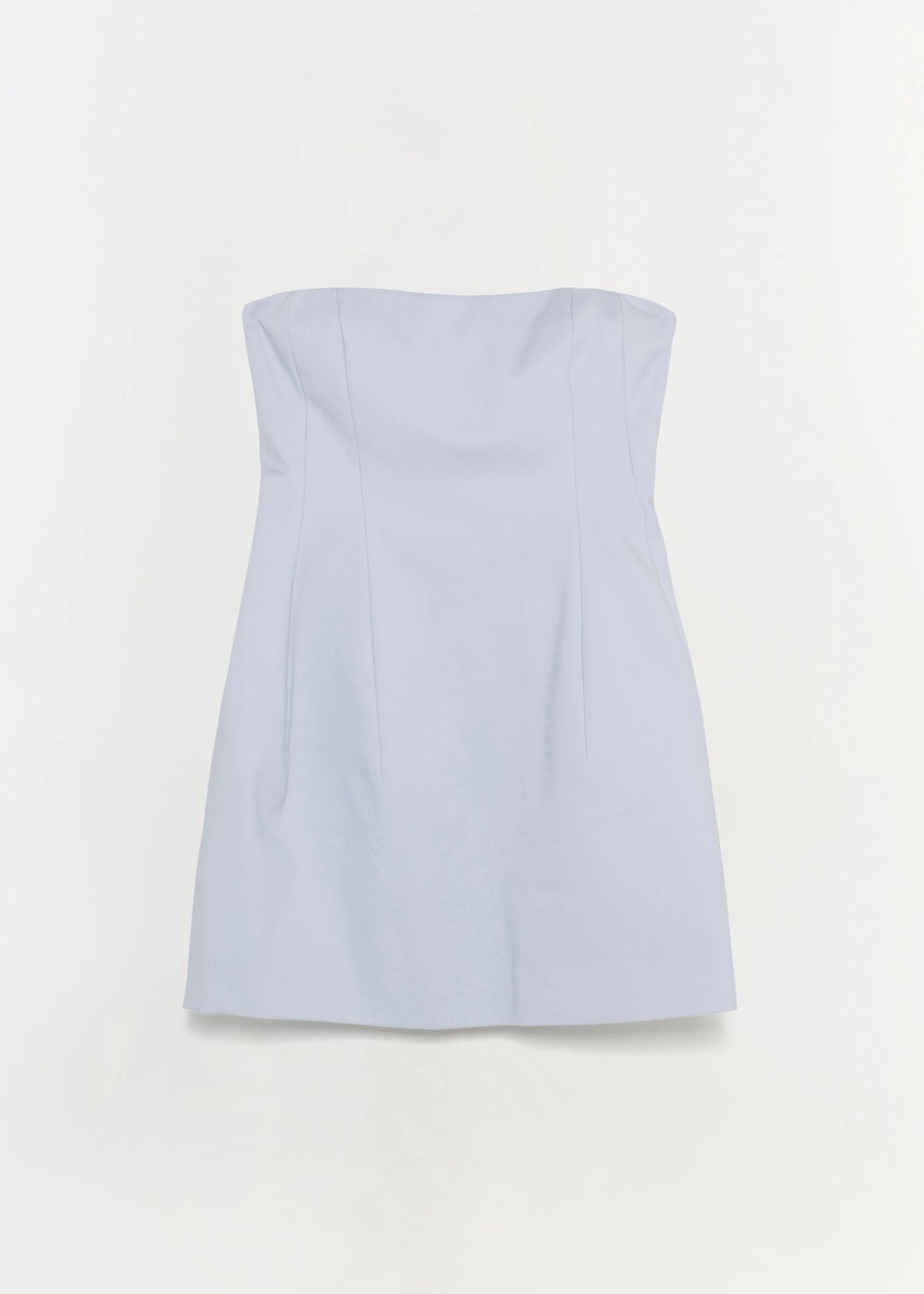 SIMKHAI Arta Strapless Mini Dress - Periwinkle Sky