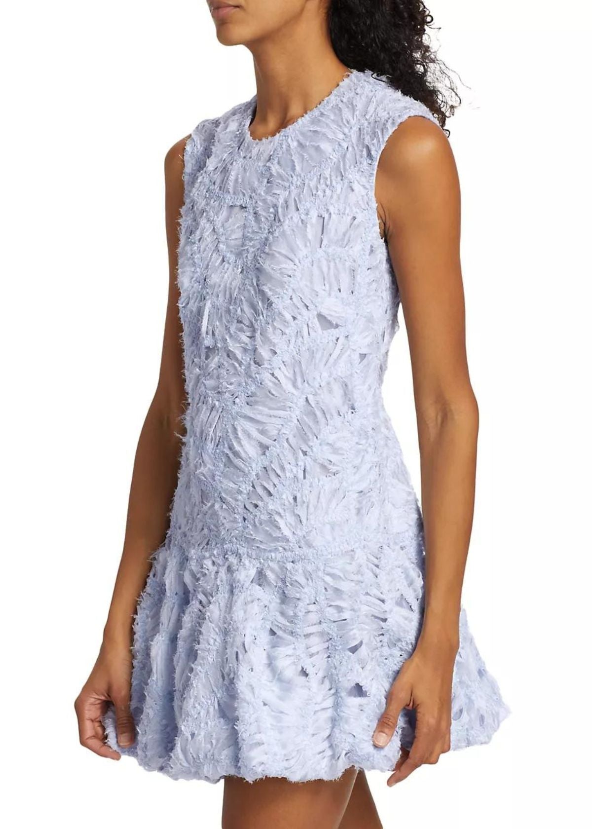 SIMKHAI Vallan Mini Dress - Blue Haze