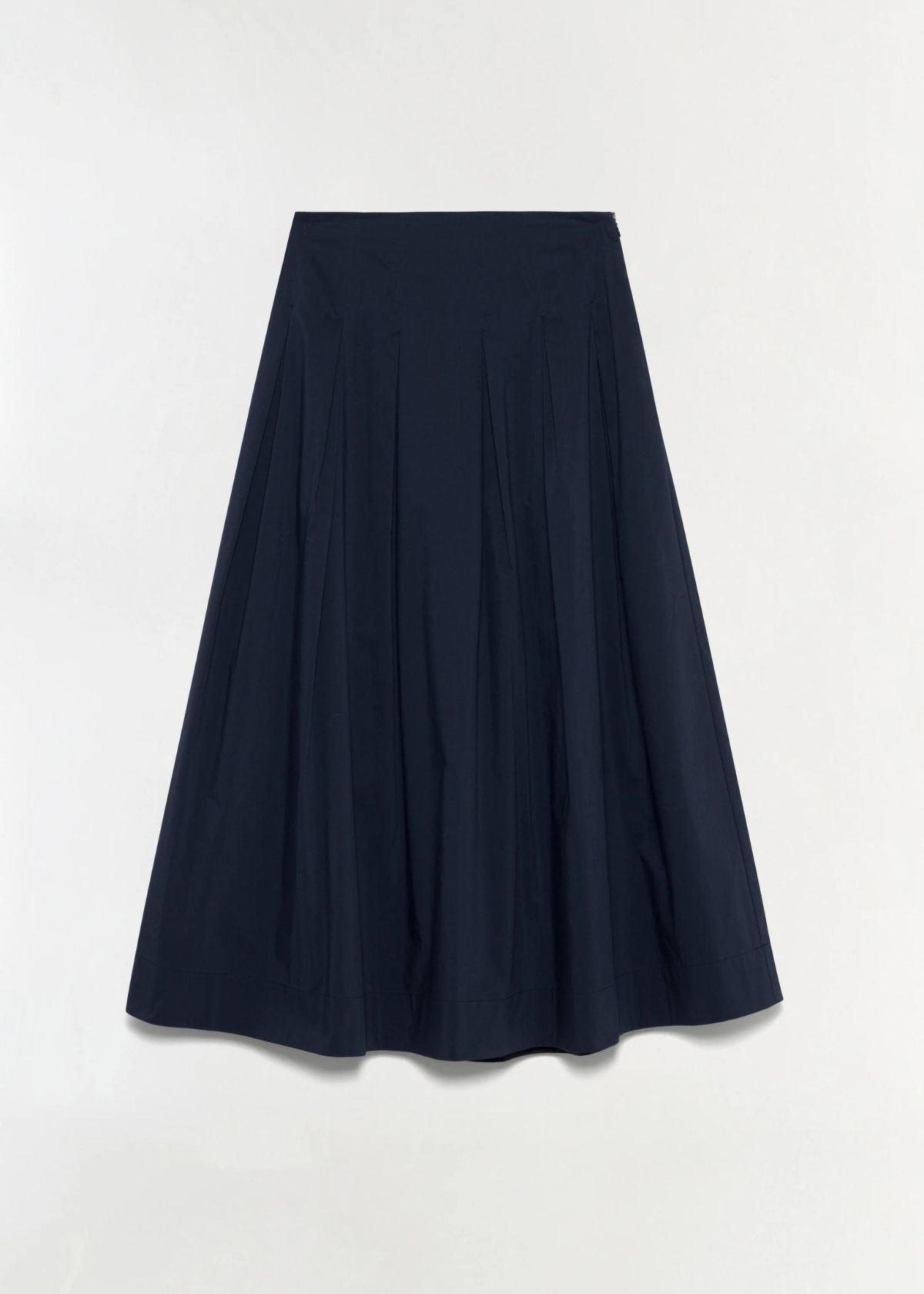 SIMKHAI Elora Cotton Midi Skirt - Midnight