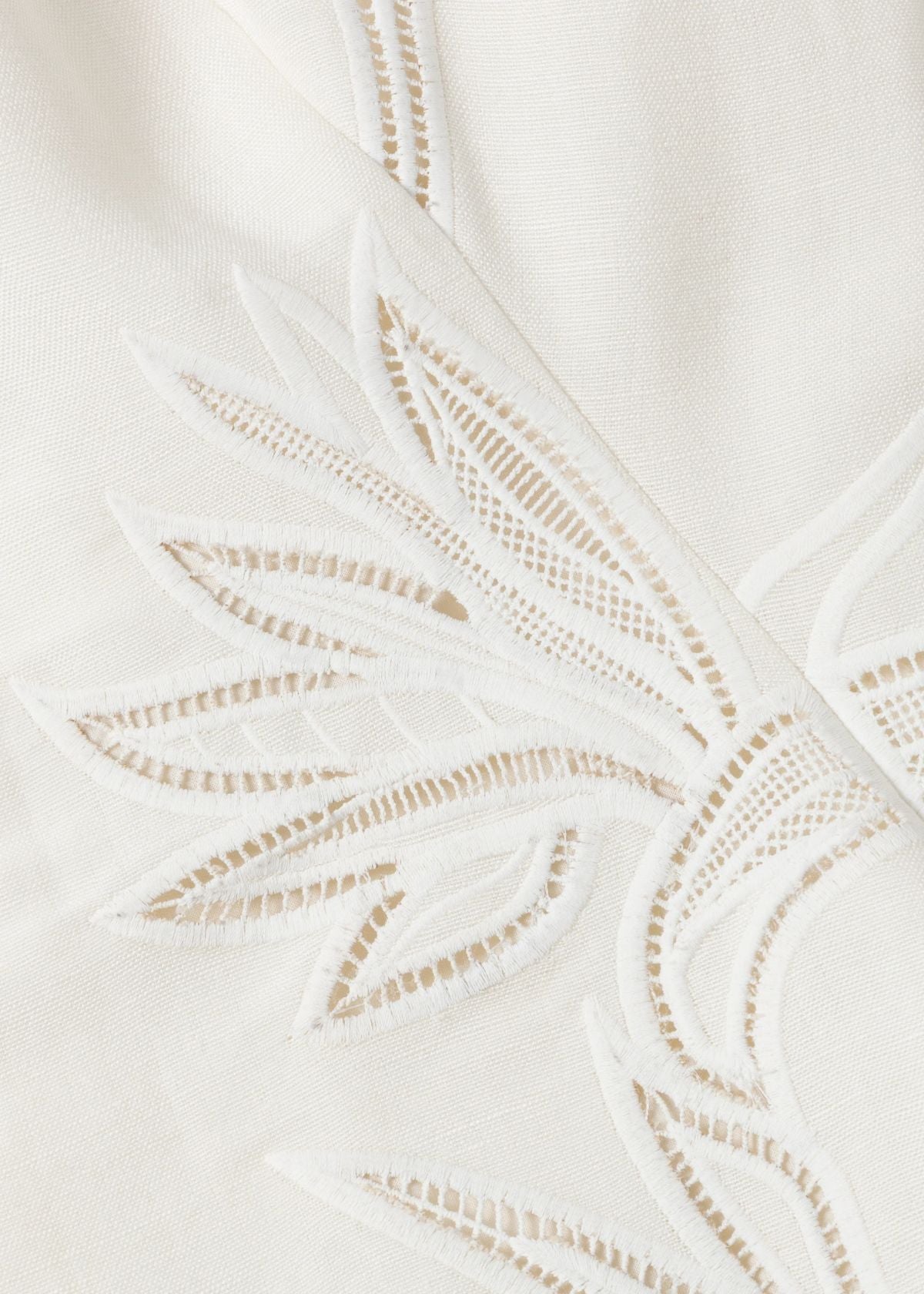 SIMKHAI Raquel Embroidered Mini Dress - White