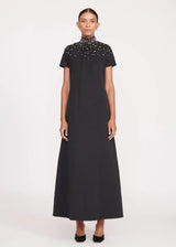 STAUD Ilana Maxi Dress - Black/Silver