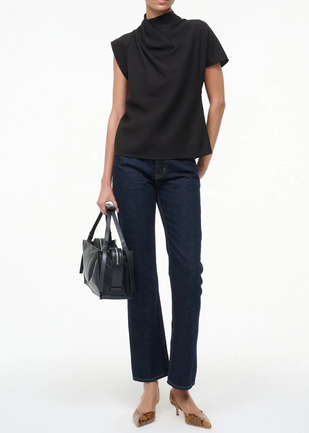 STAUD Davina Top - Black