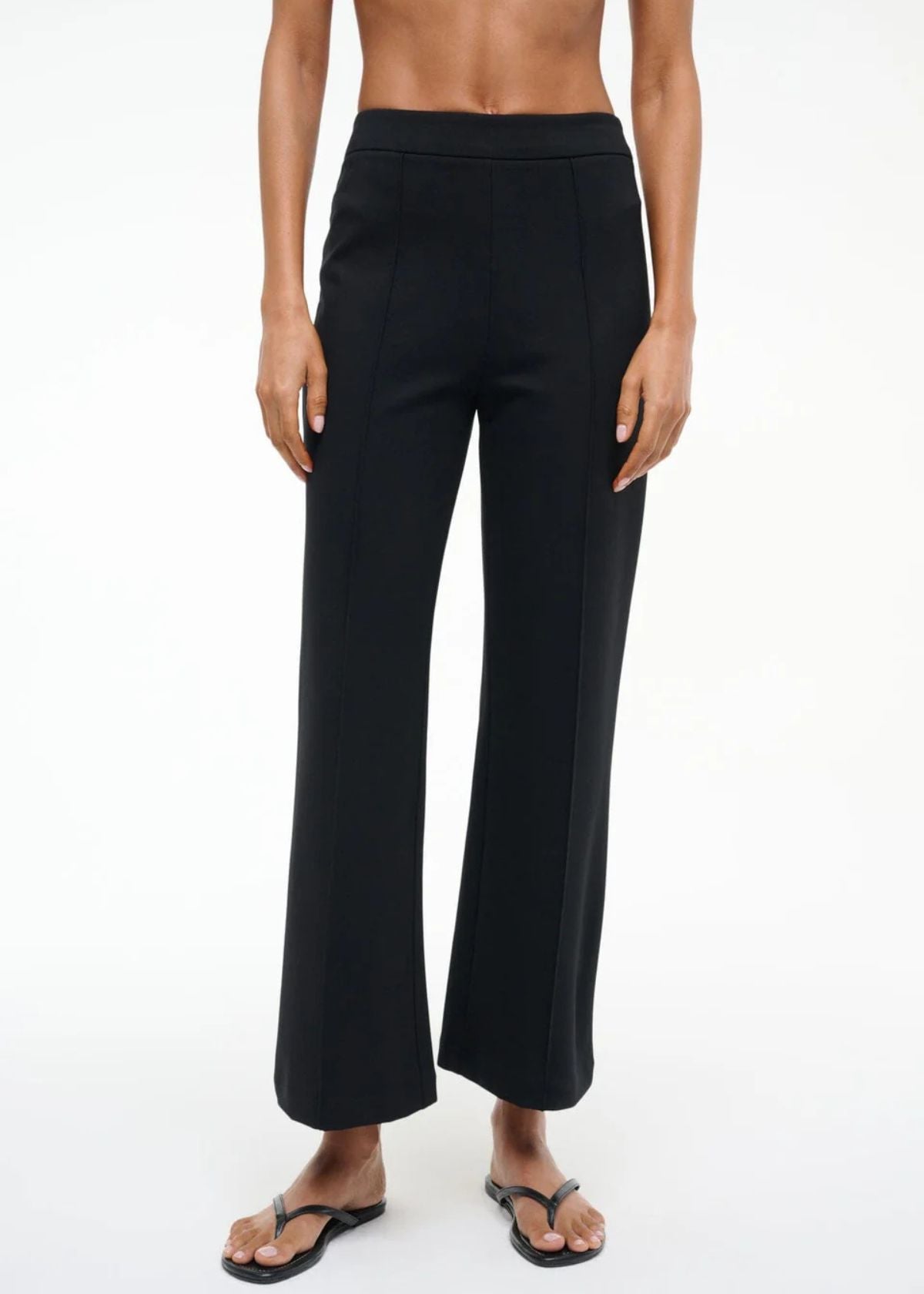 STAUD Knackn Cropped Pant - Black