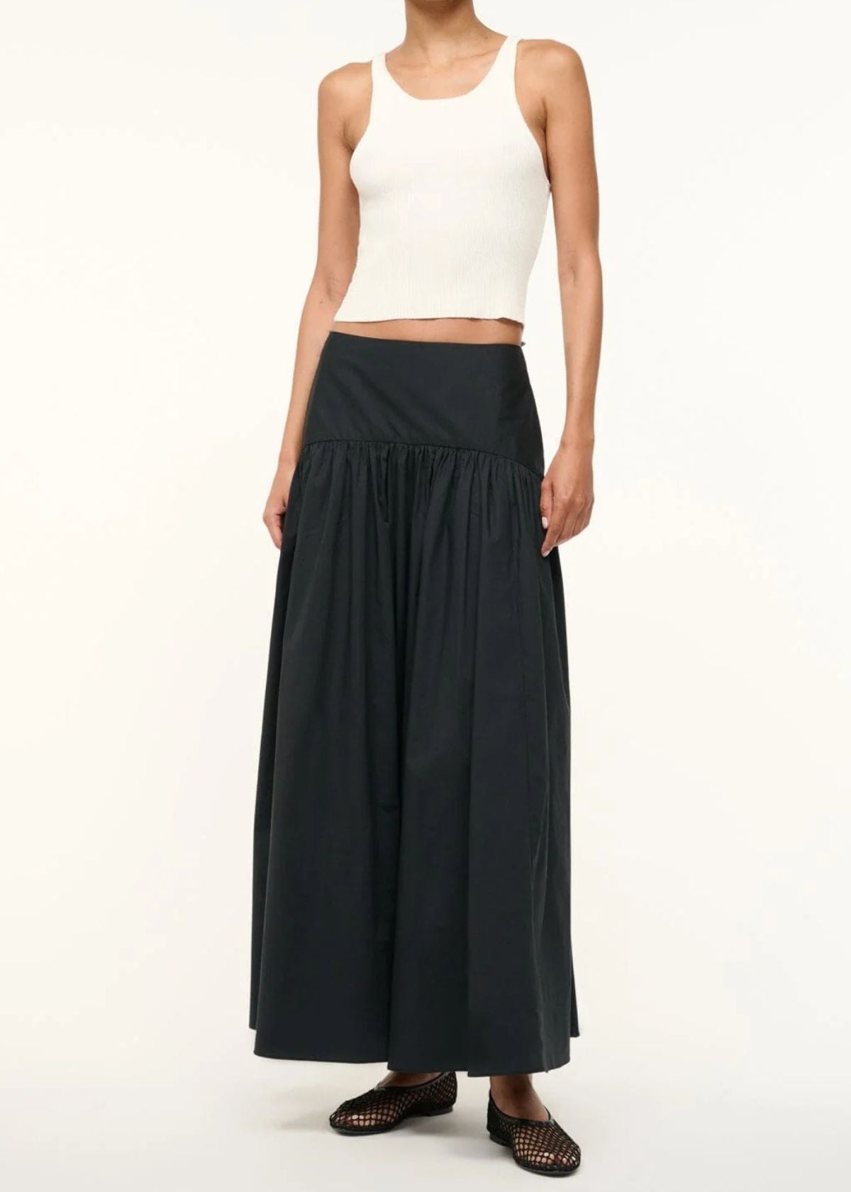 STAUD Procida Skirt - Black