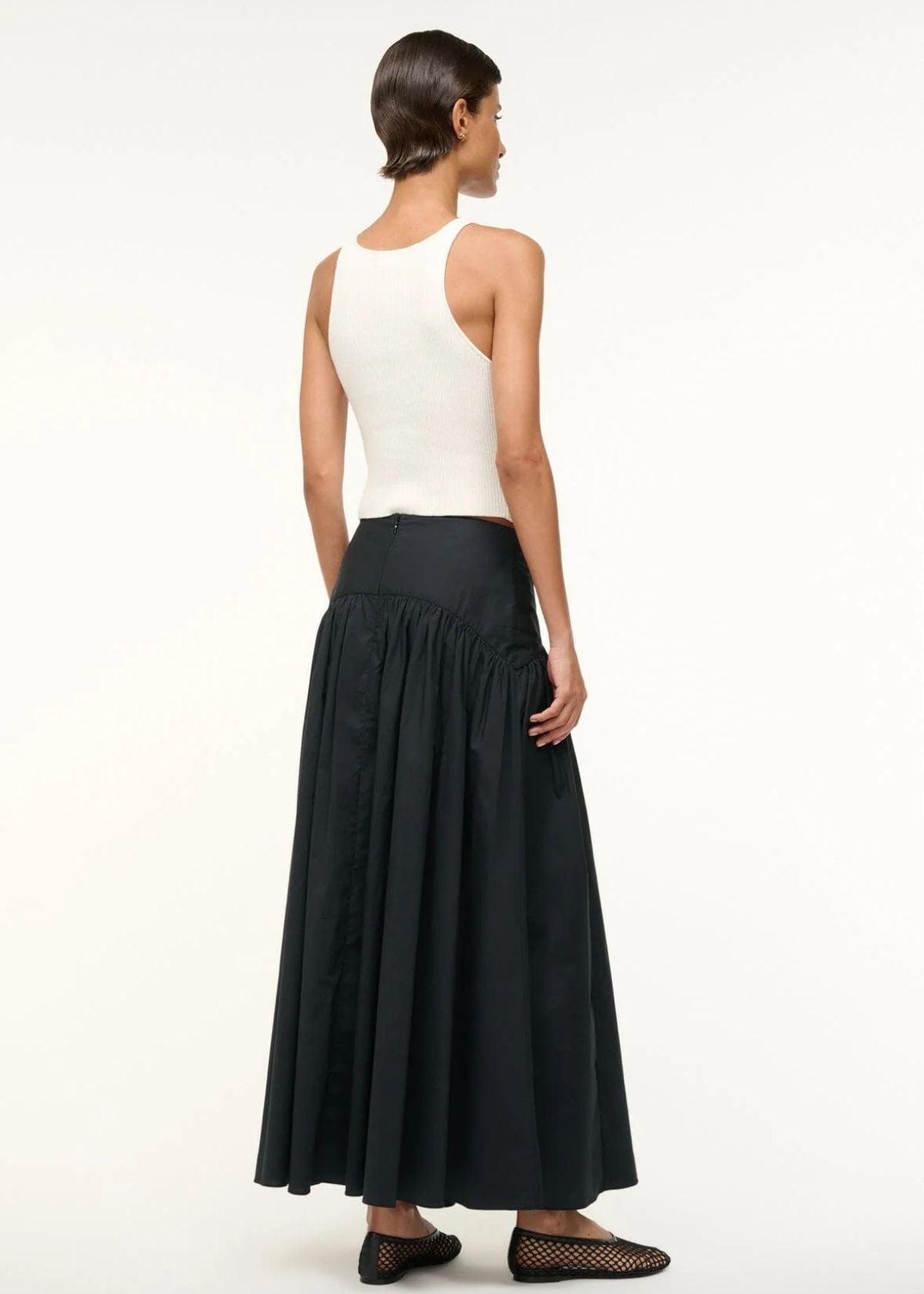 STAUD Procida Skirt - Black