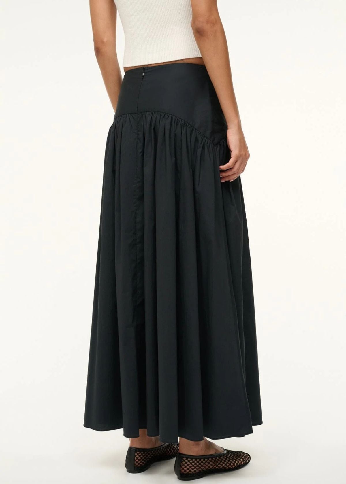 STAUD Procida Skirt - Black