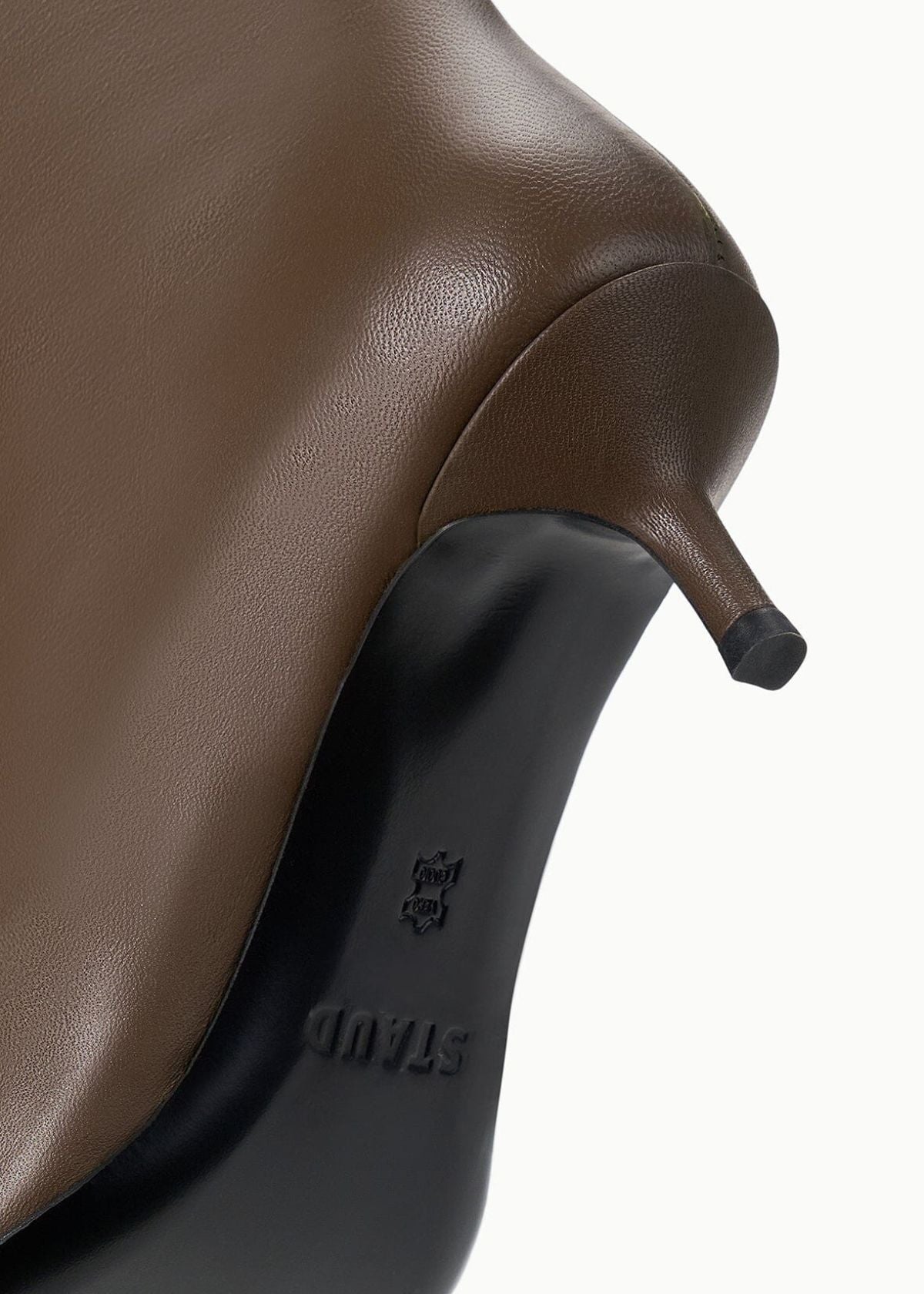 STAUD Sebastian Kitten Heel Boot - Truffle