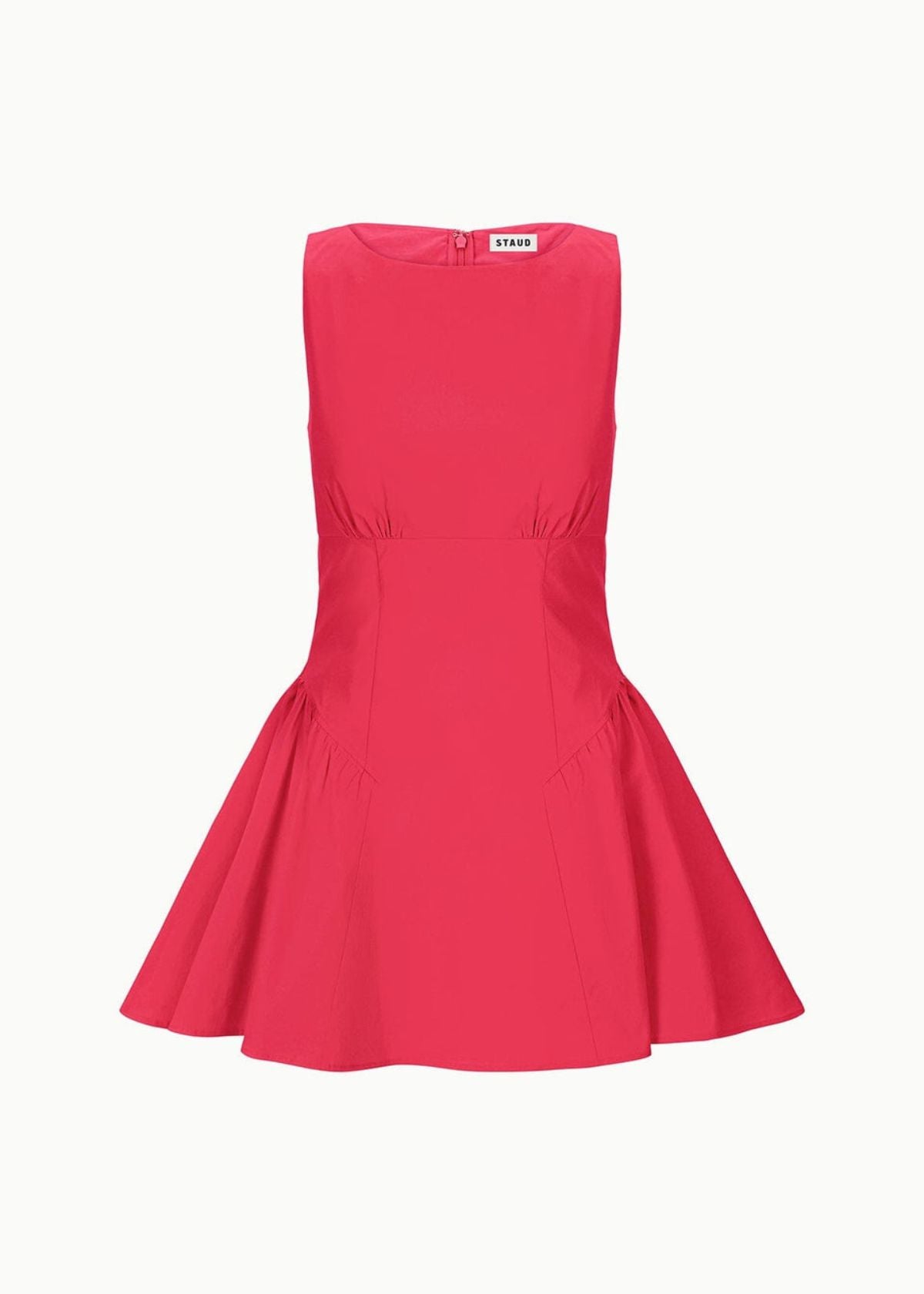 STAUD Gwen Mini Dress - Cherry