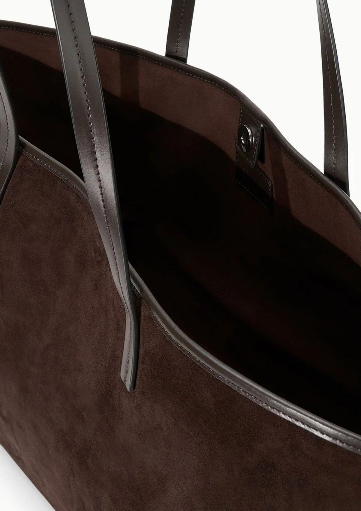 STAUD Christos Large Tote Handbag - Espresso