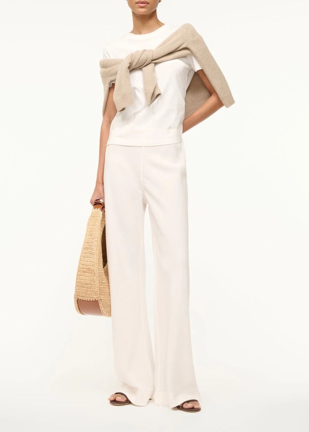 STAUD Stroll Pant - Ivory