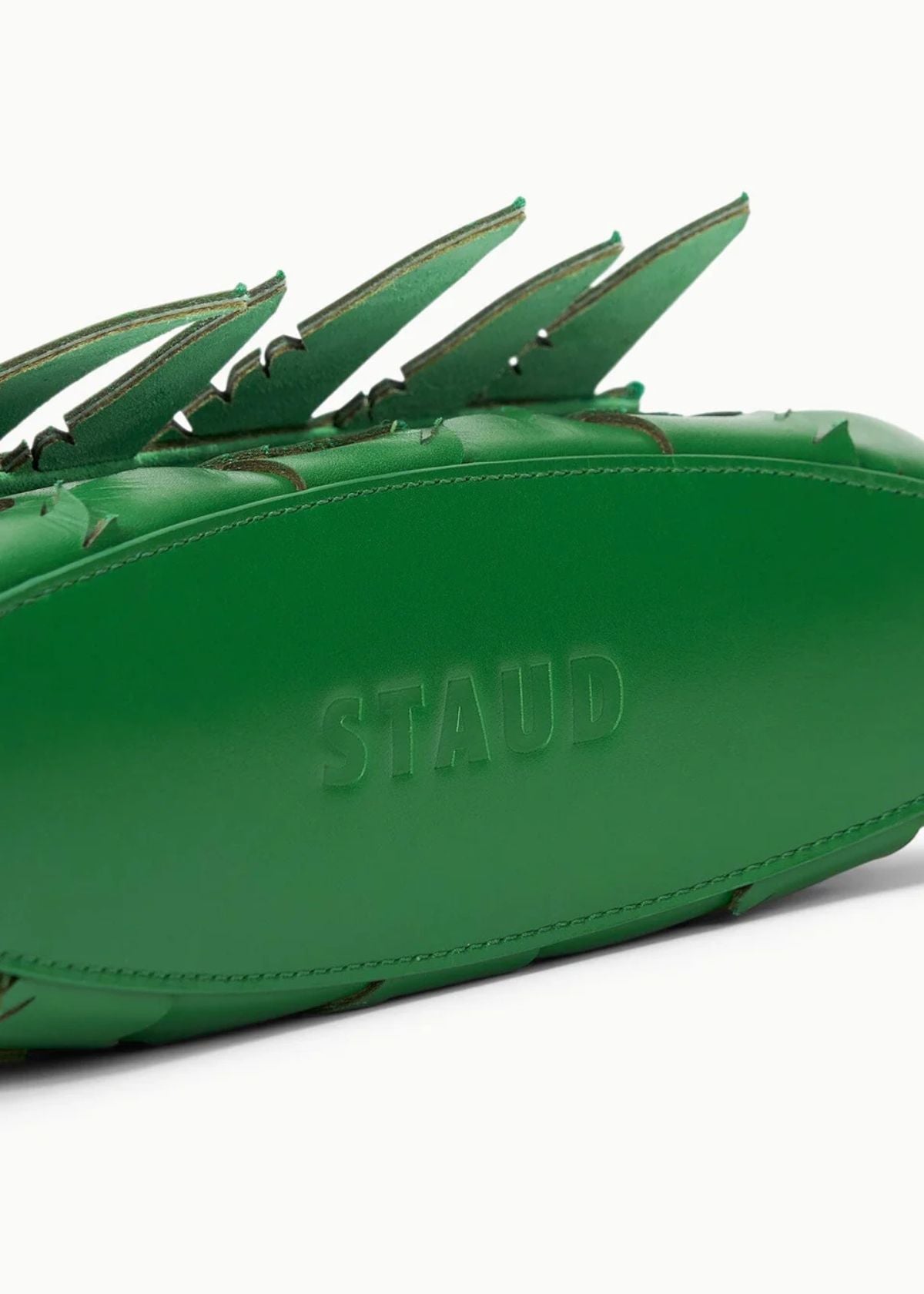 STAUD Leaf Clutch Handbag