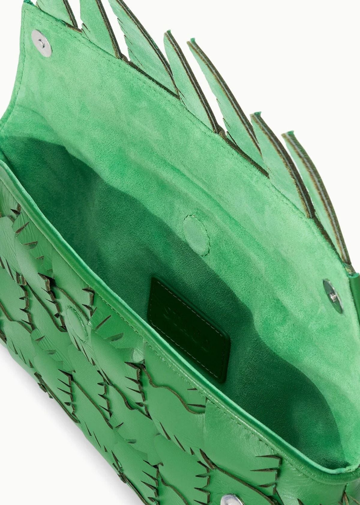 STAUD Leaf Clutch Handbag
