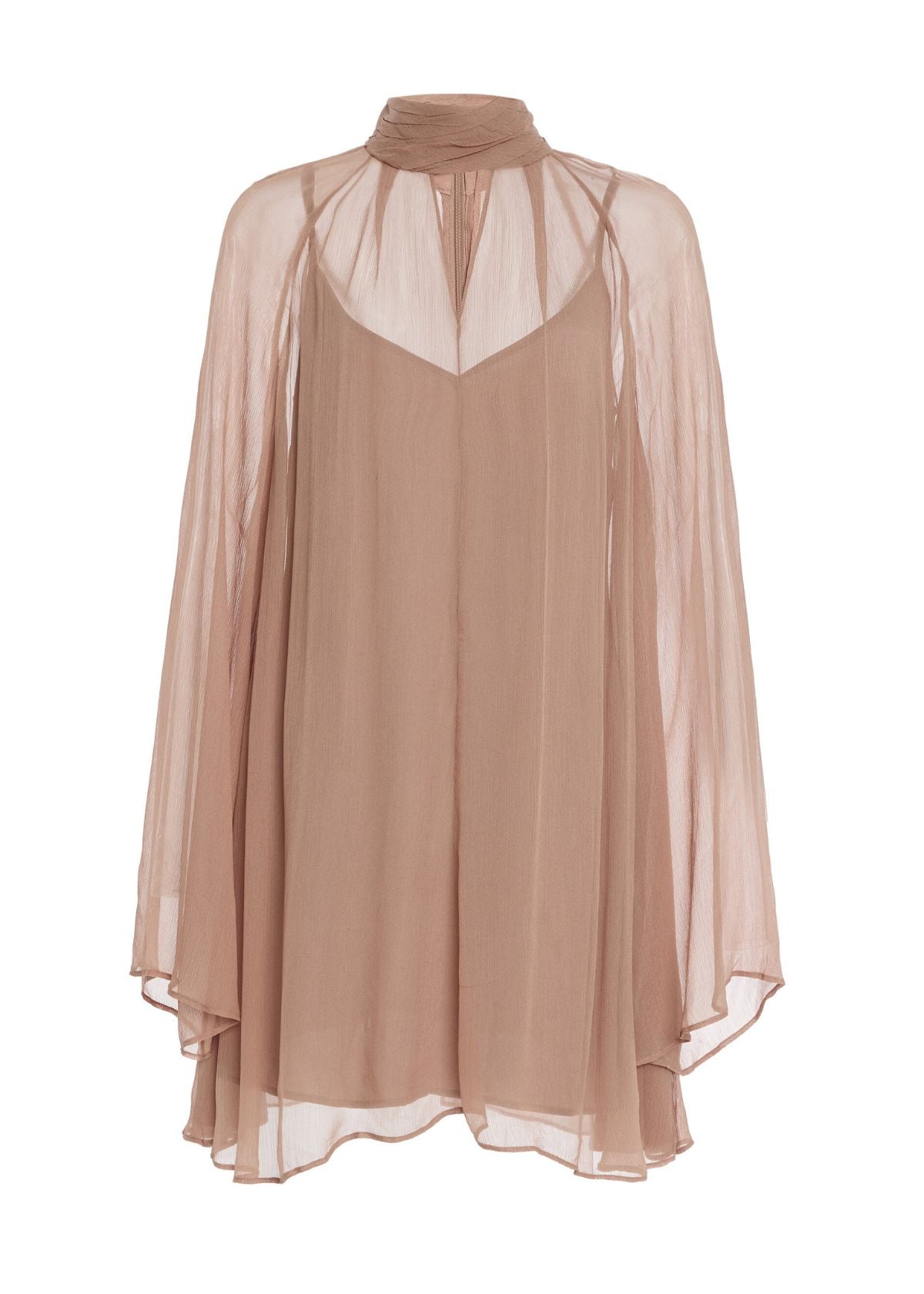 STAUD Esther Mini Dress - Taupe