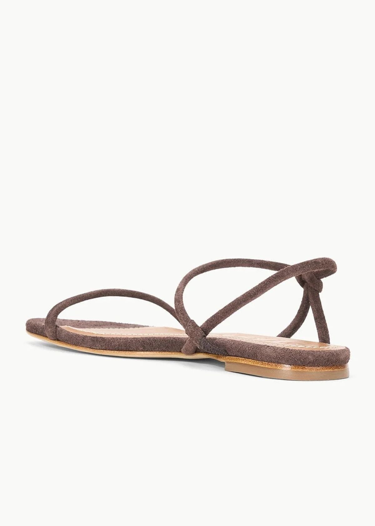 STAUD Laurel Flat Sandal - Mahogany