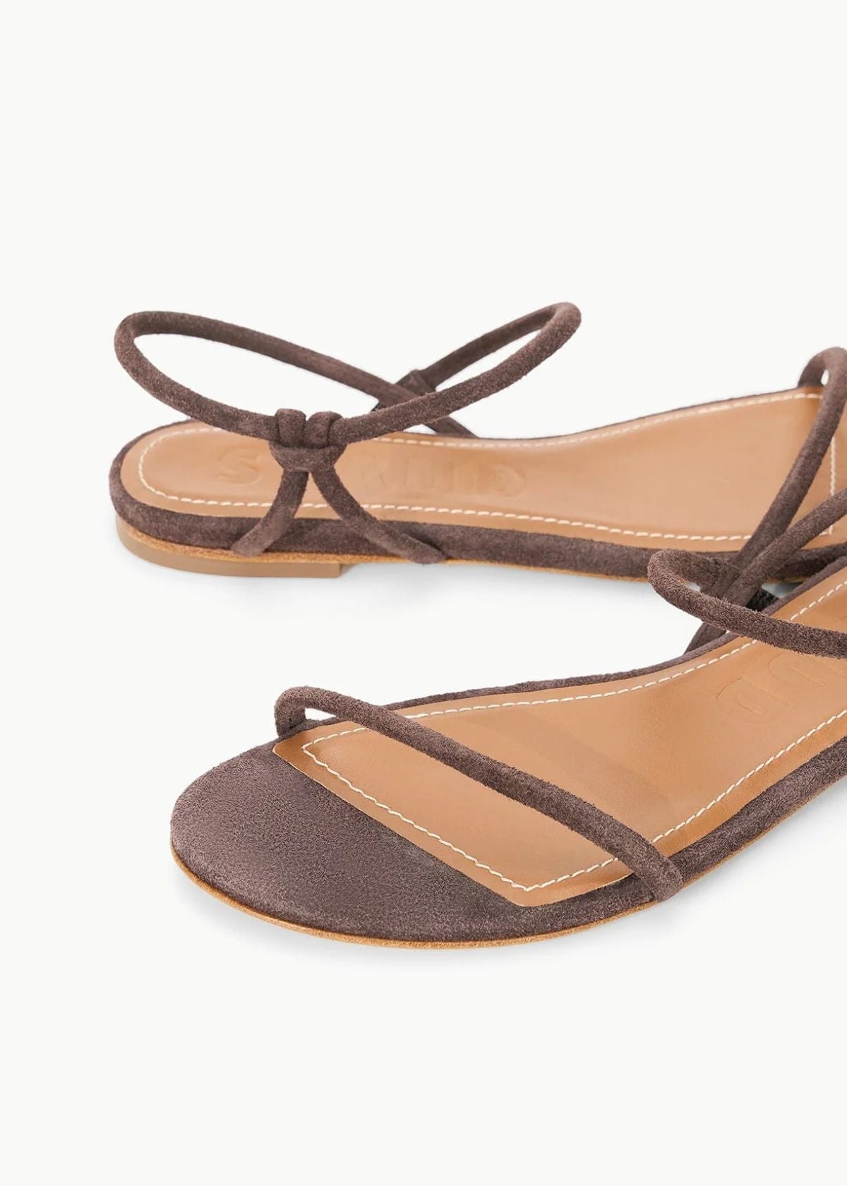 STAUD Laurel Flat Sandal - Mahogany