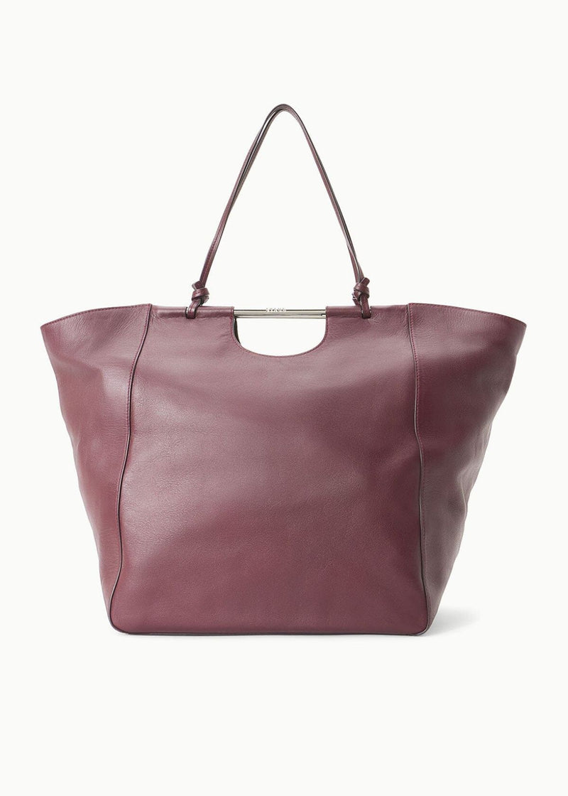 STAUD Mar Tote Handbag - Raisin