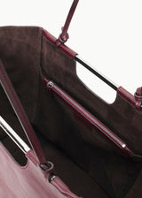 STAUD Mar Tote Handbag - Raisin