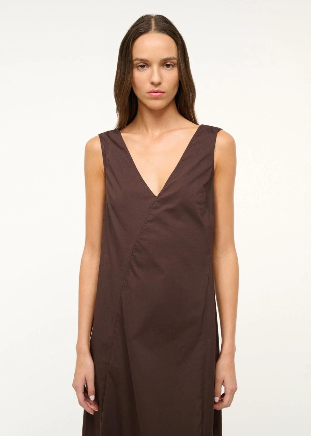 STAUD Roma Dress - Earth