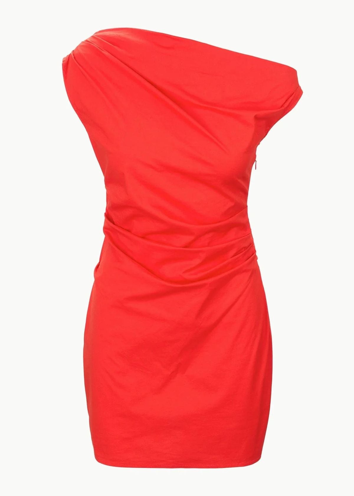 STAUD Phare Mini Dress - Cayenne