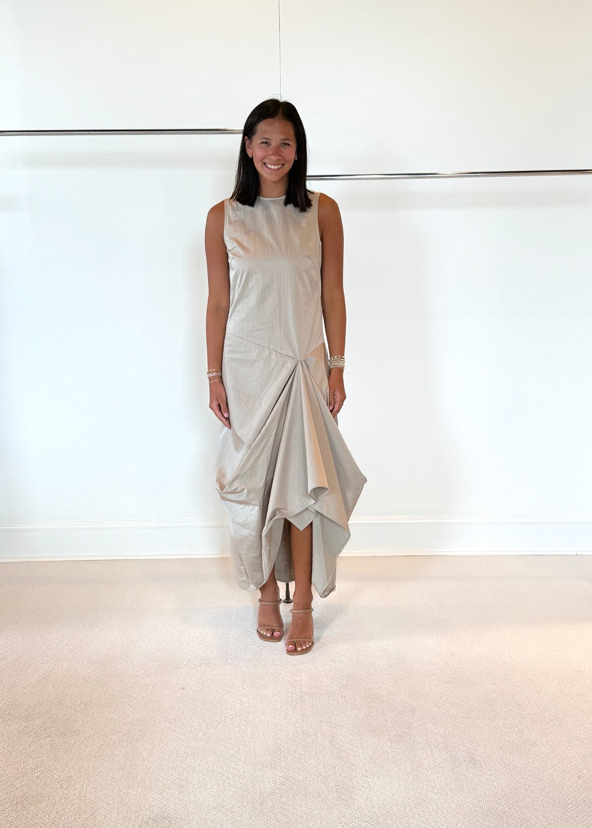 STAUD Viola Dress - Fawn