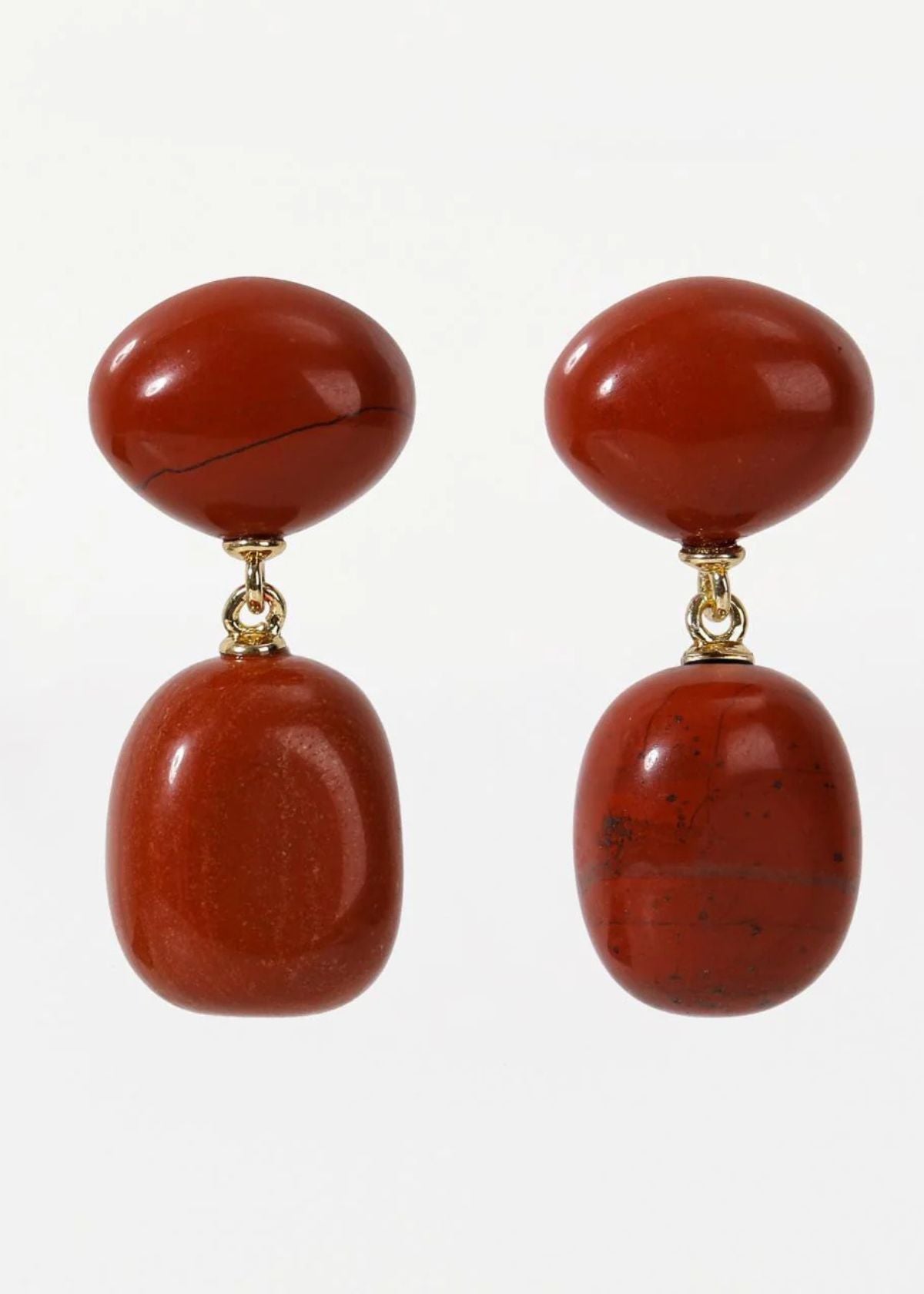 STELLAR WHISPERS Ignite Red Jasper Earring