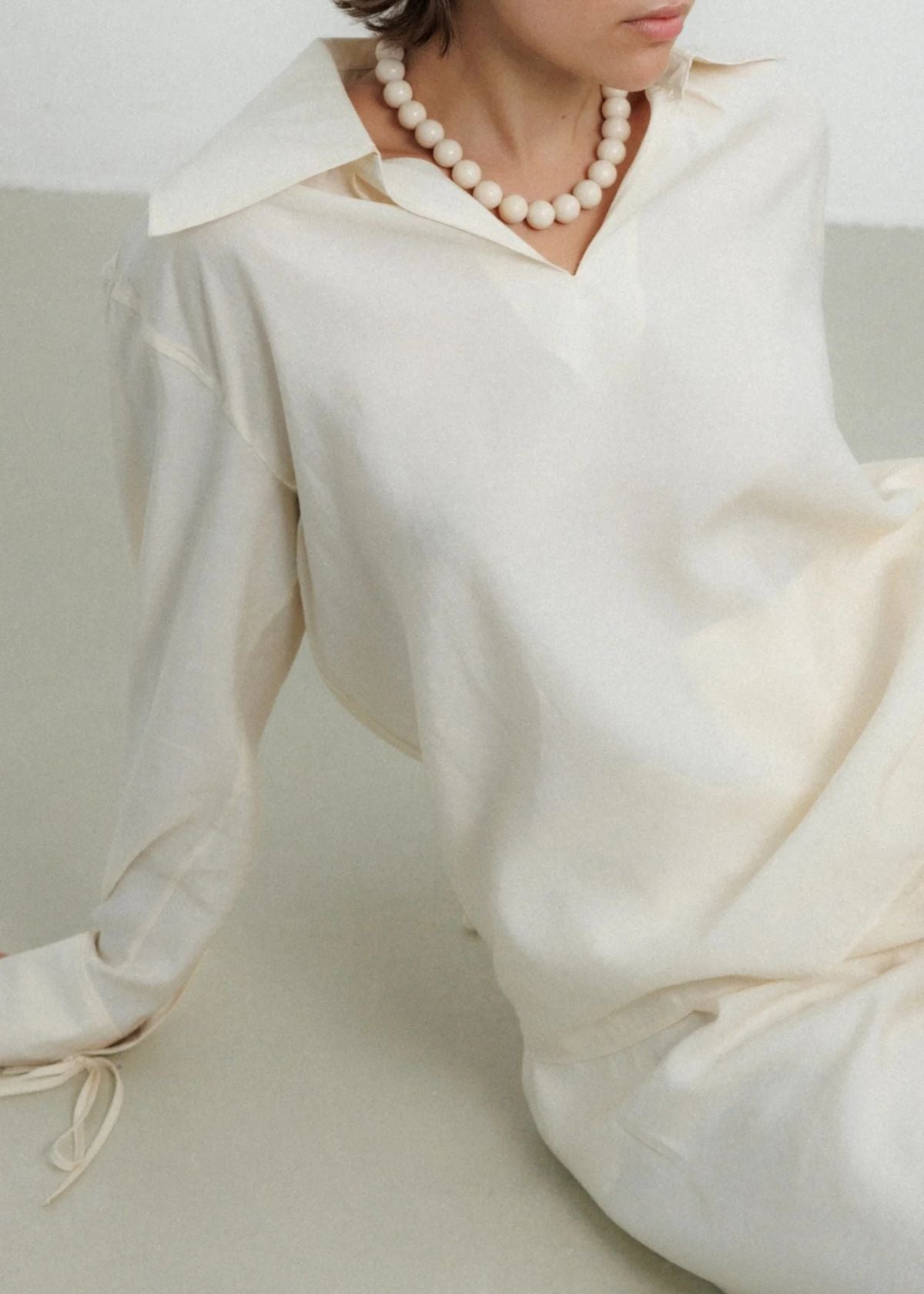 STELLAR WHISPERS Grace Fossil Necklace - 42cm