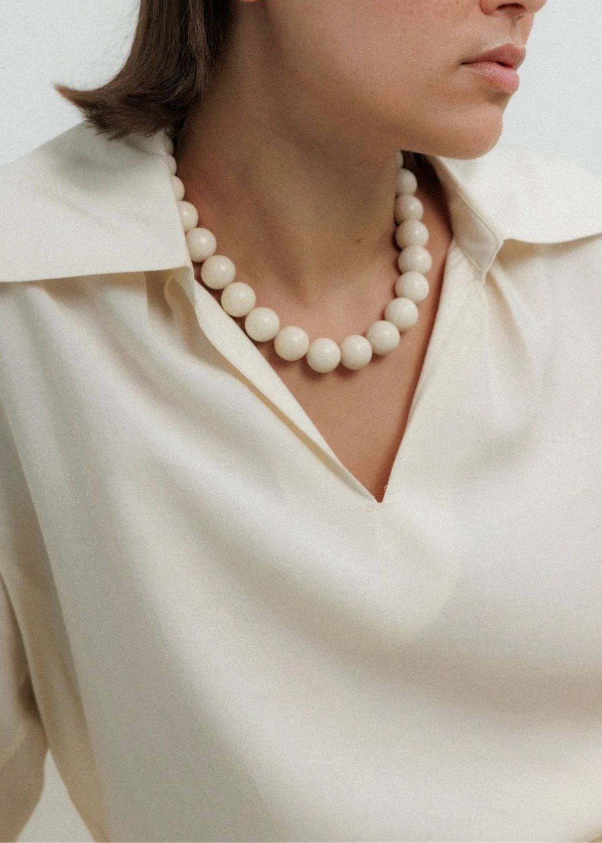 STELLAR WHISPERS Grace Fossil Necklace - 42cm