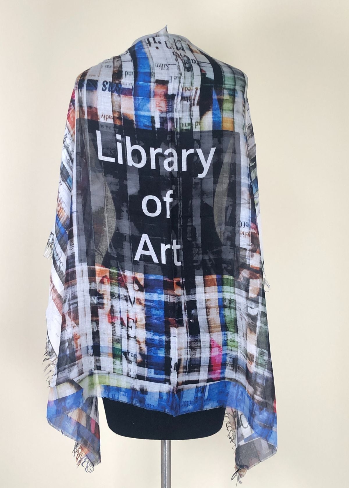 SUZI ROHER Lily Rectangular Scarf - Library of Art