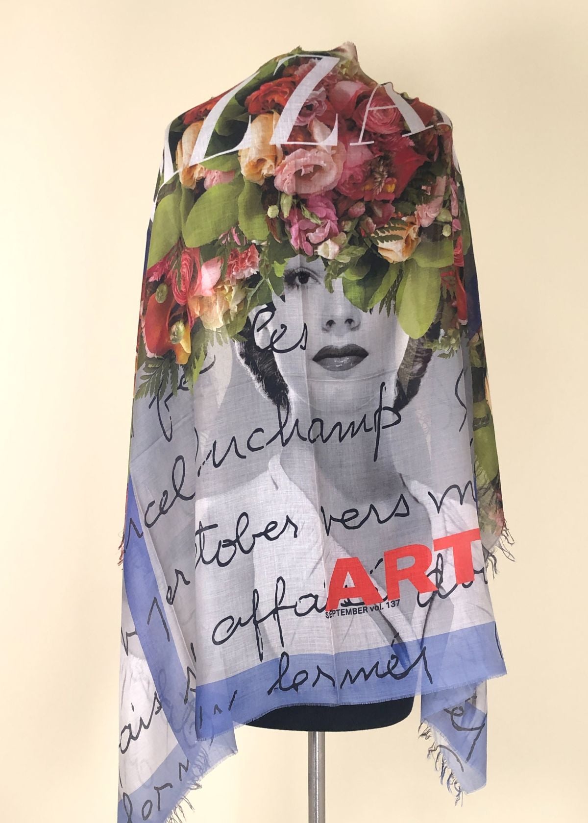 SUZI ROHER Lily Rectangular Scarf - Bizzare Art