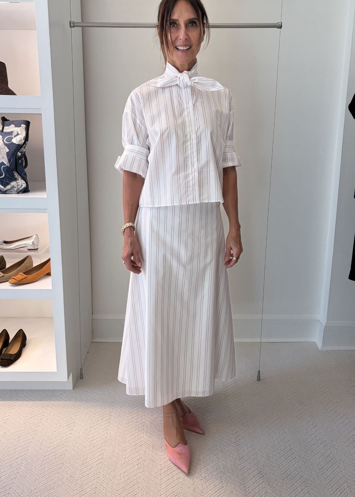 TWP Tie One On Top - White/Wine