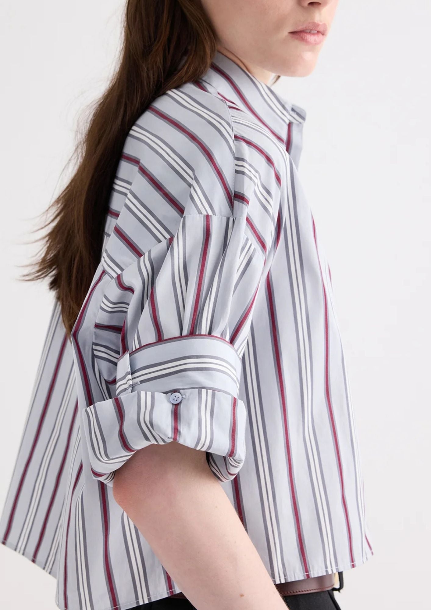 TWP Next Ex Top - Light Grey Multi