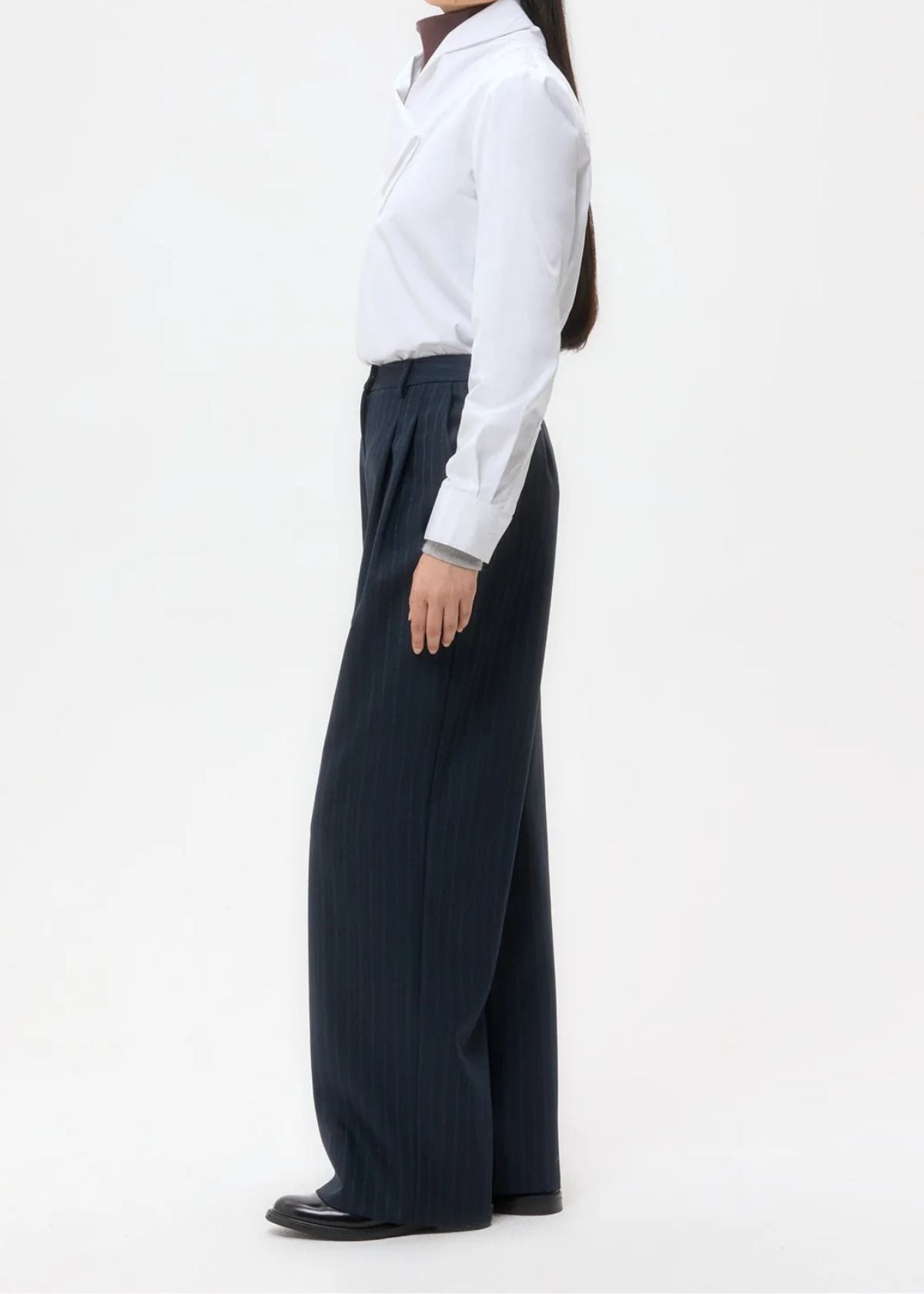 TWP Sulli Wide Leg Pant - Insignia Blue