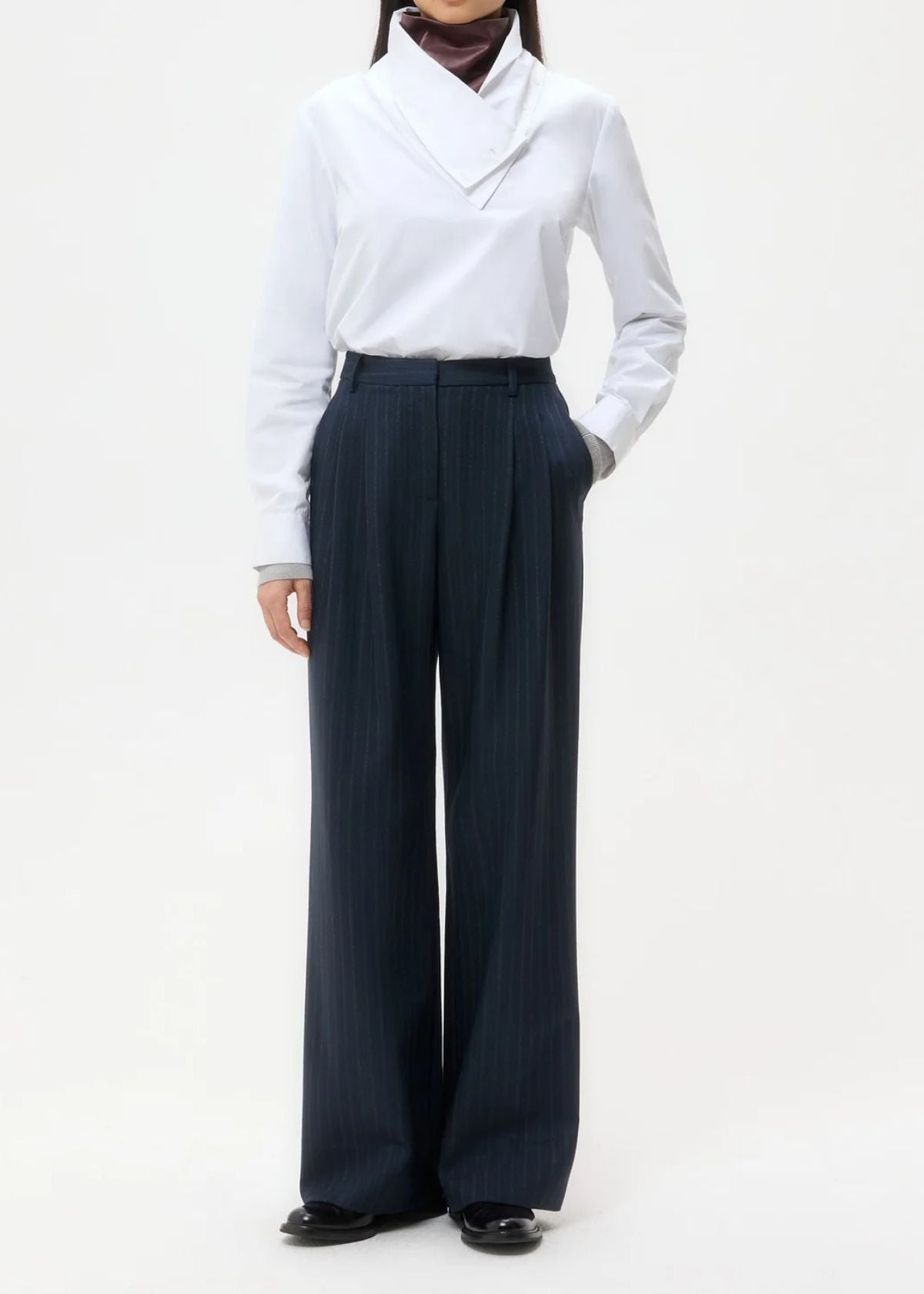 TWP Sulli Wide Leg Pant - Insignia Blue