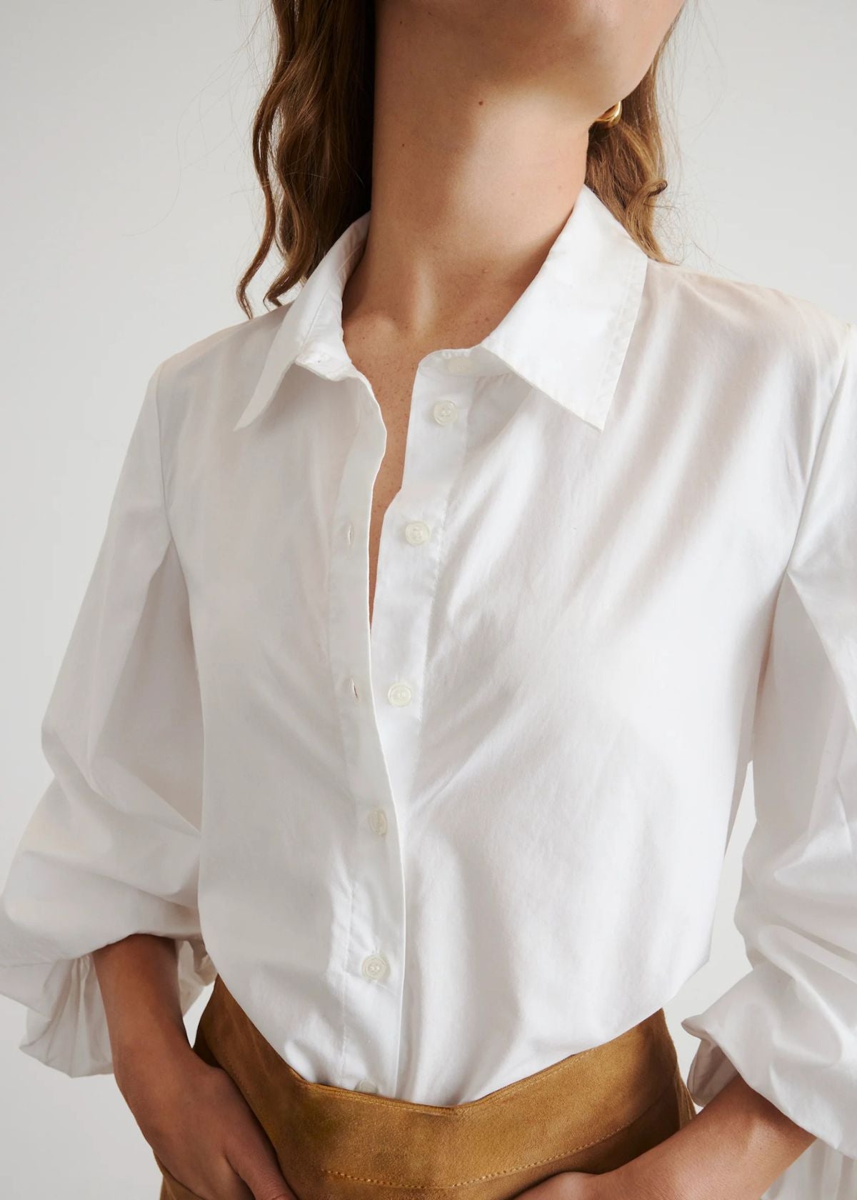 TANYA TAYLOR Marina Top - Optic White
