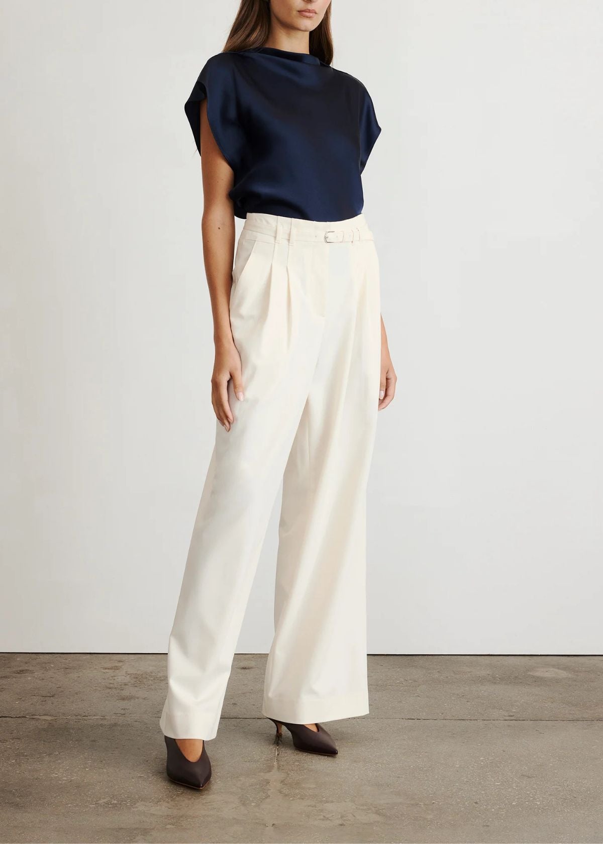 TANYA TAYLOR Adrien Top - Anthracite