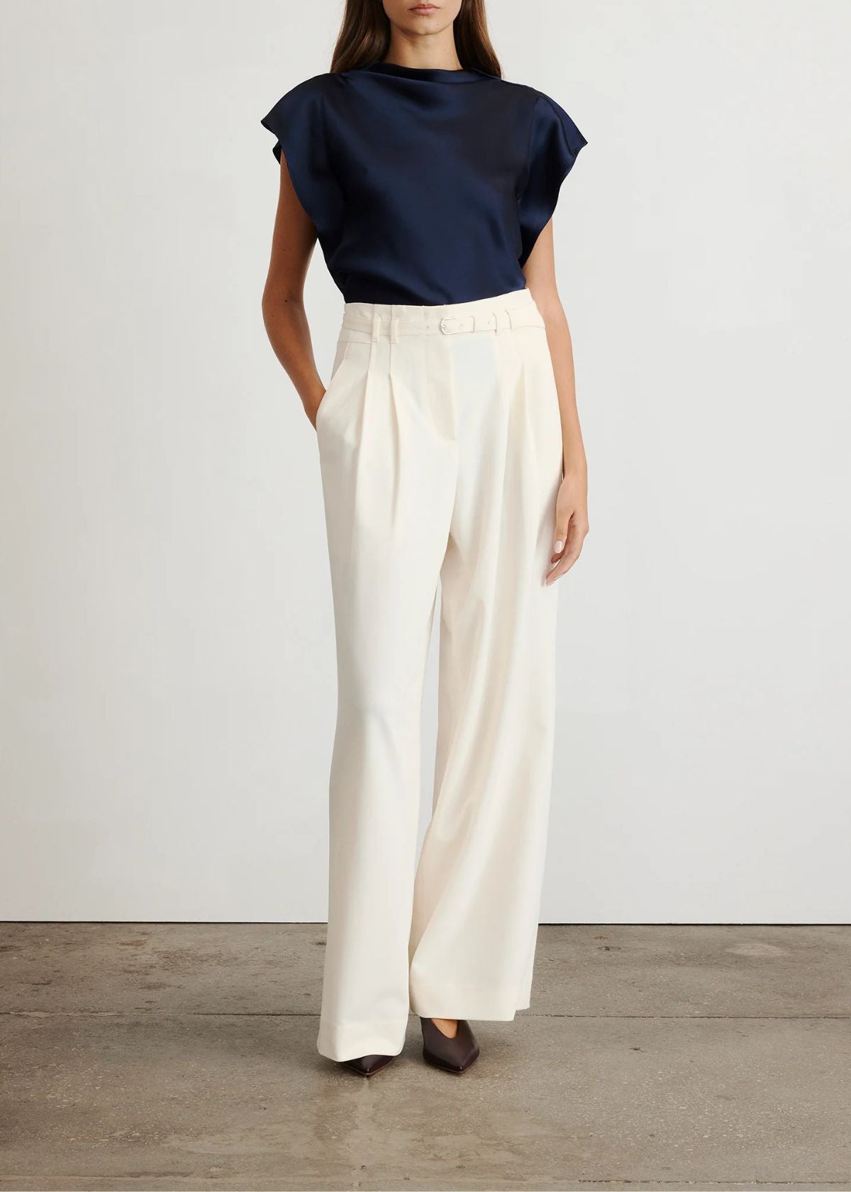 TANYA TAYLOR Adrien Top - Anthracite