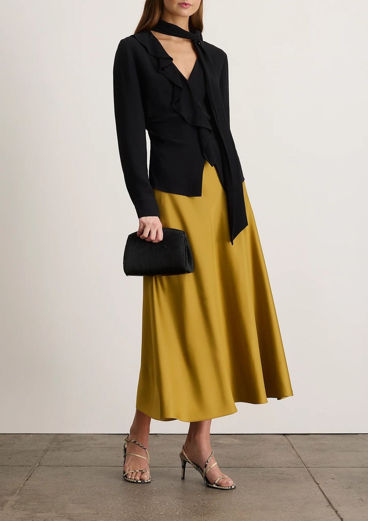 TANYA TAYLOR Amelia Top - Black