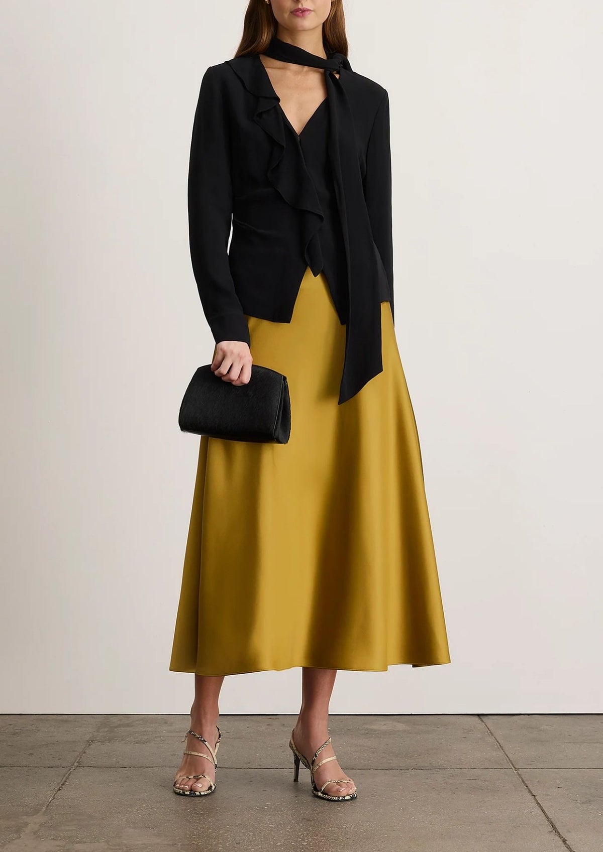 TANYA TAYLOR Amelia Top - Black