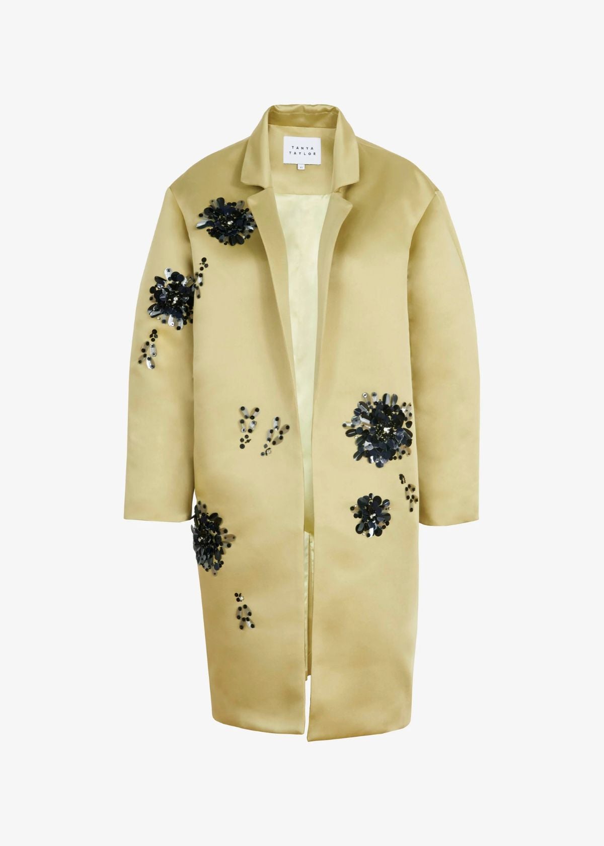 TANYA TAYLOR Alessandra Coat - Chartreuse