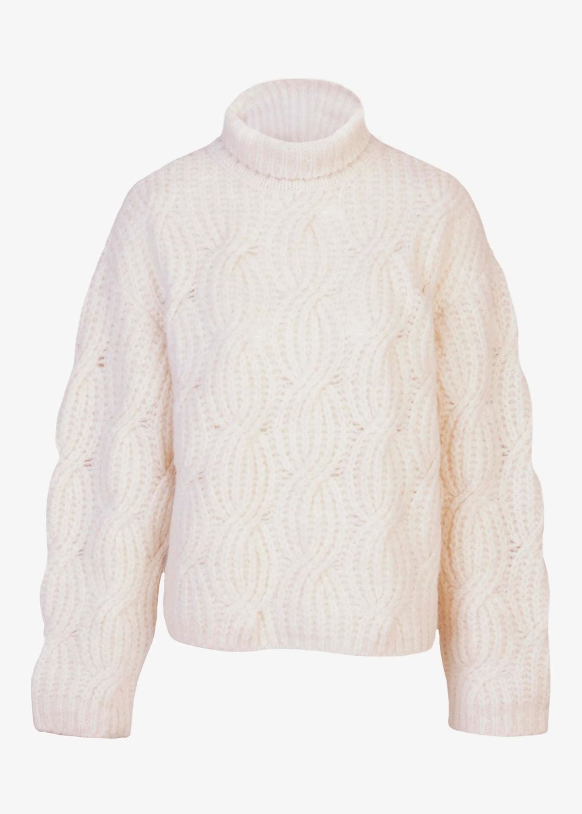 TANYA TAYLOR Opaline Knit Top - Cream