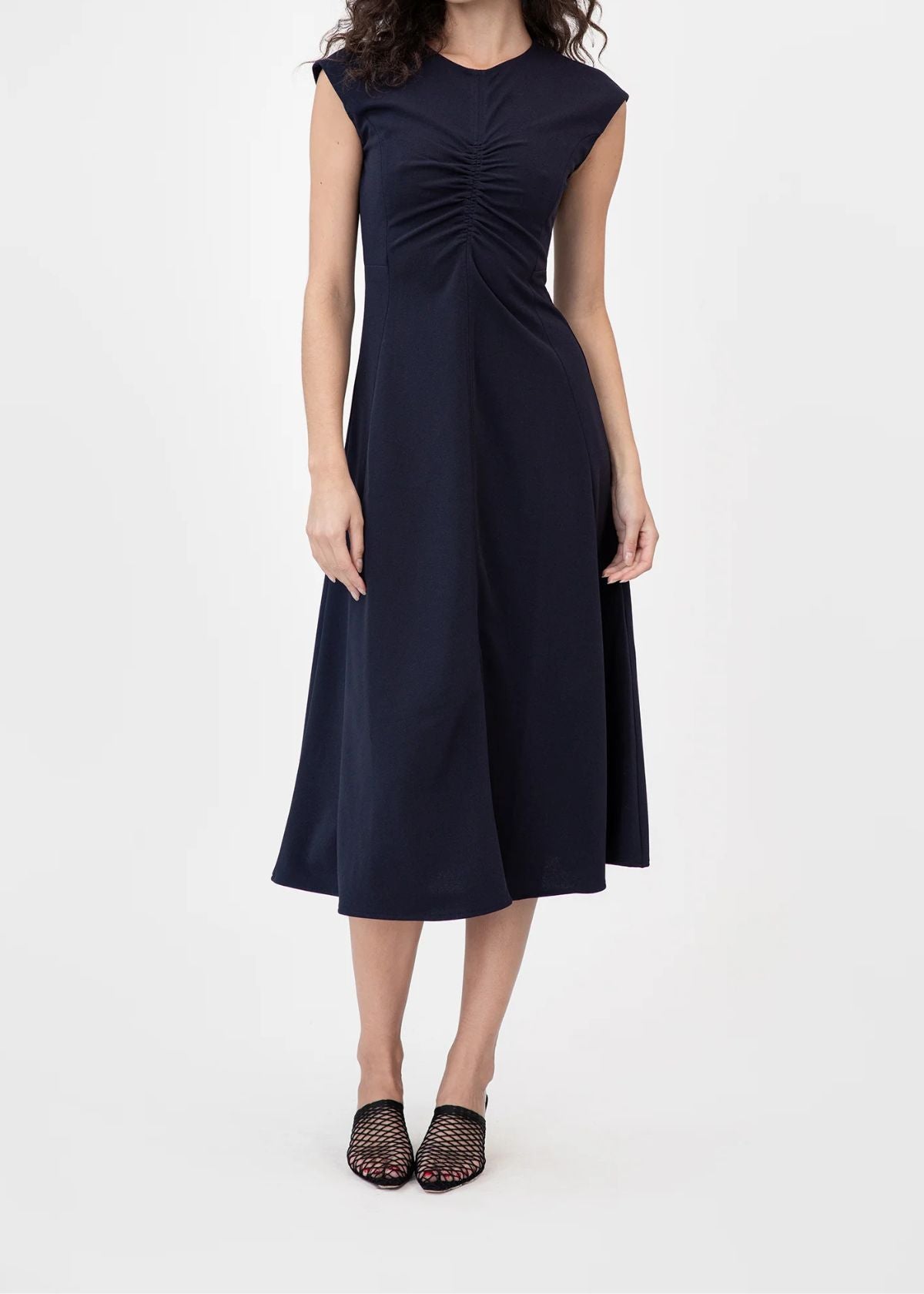 TANYA TAYLOR Sierra Dress - Maritime Blue