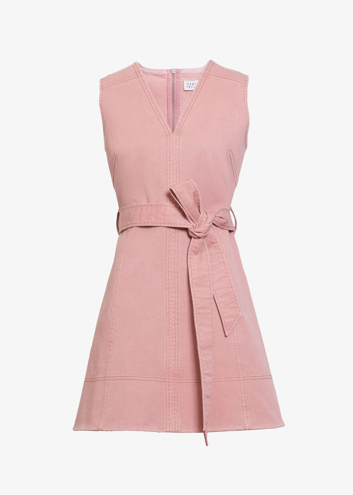 TANYA TAYLOR Reina Mini Dress - Rose Quartz