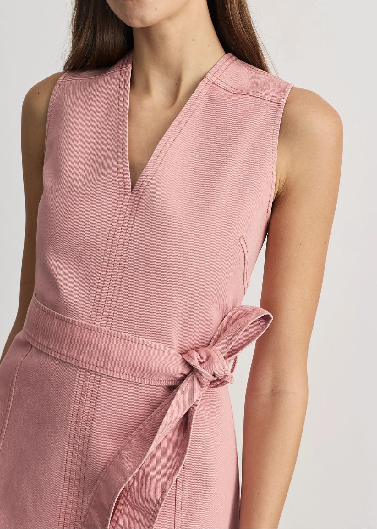 TANYA TAYLOR Reina Mini Dress - Rose Quartz