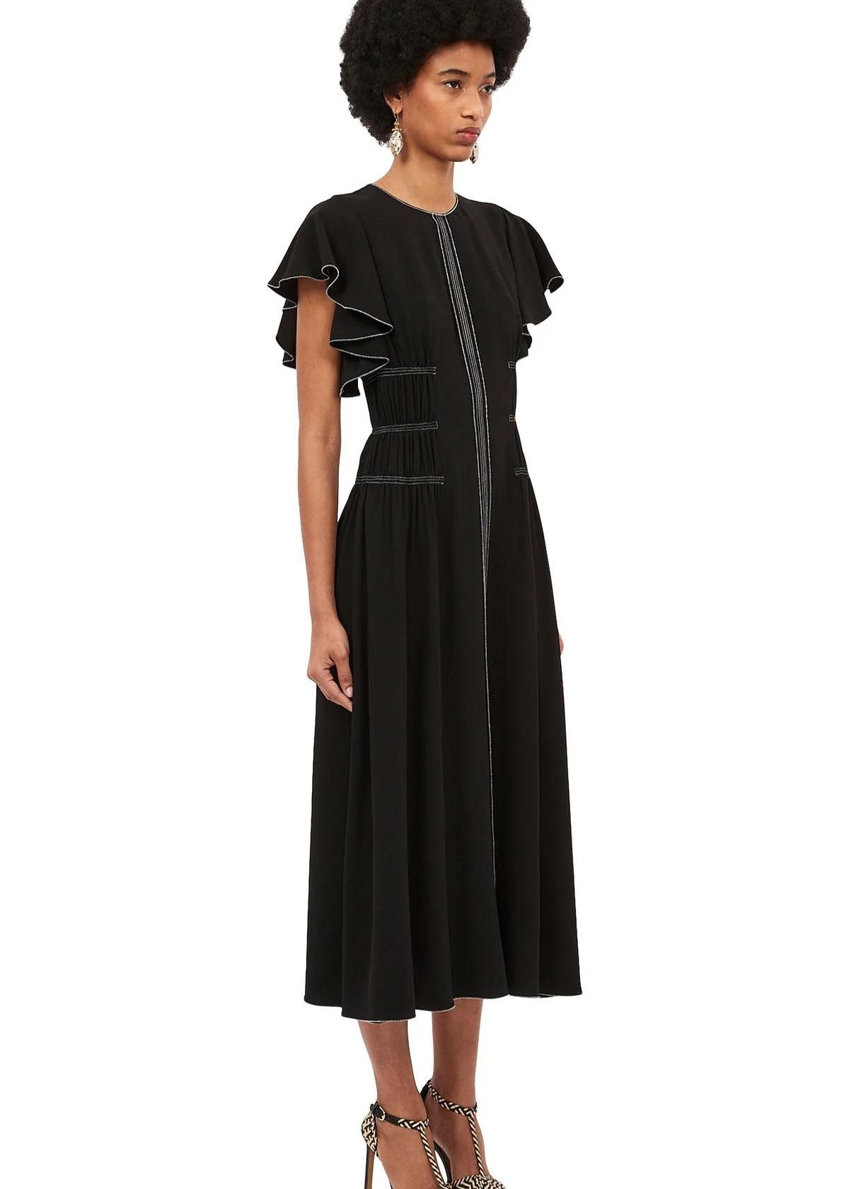 ULLA JOHNSON Anais Dress - Black