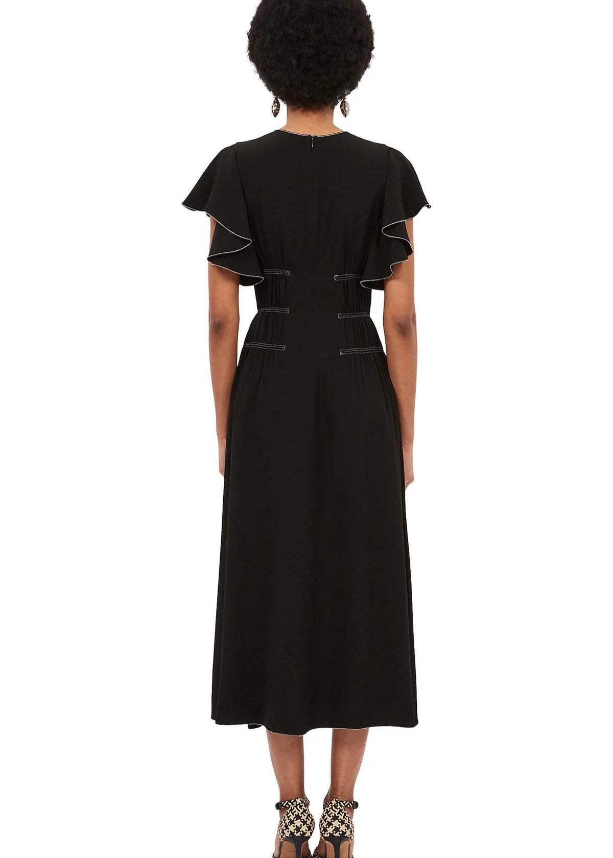 ULLA JOHNSON Anais Dress - Black