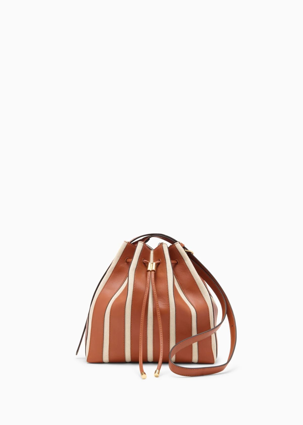 ULLA JOHNSON Alma Everyday Bucket Handbag - Sierra Stripe