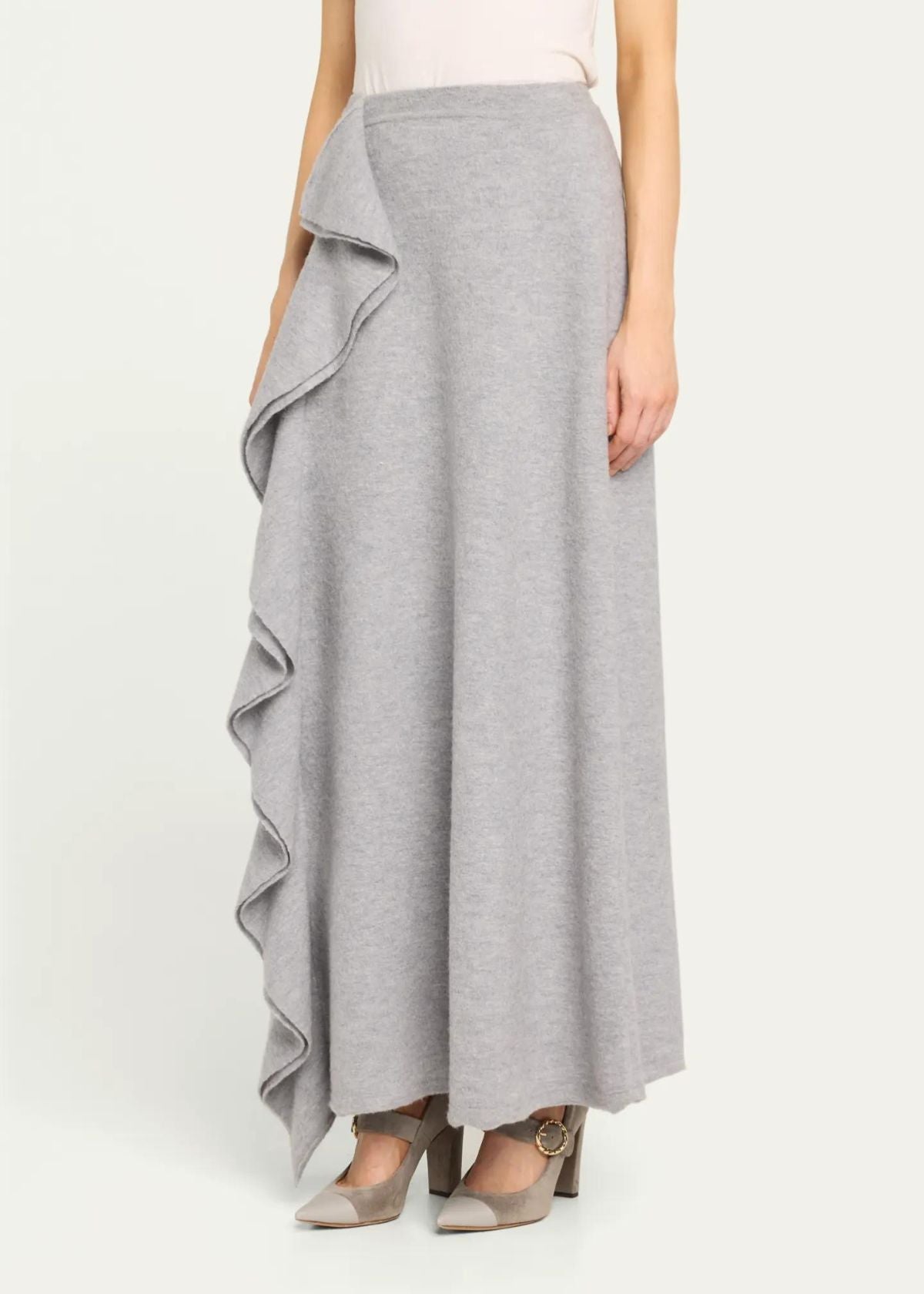 ULLA JOHNSON Mireya Skirt - Heather Grey