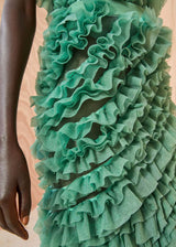 ULLA JOHNSON Sarafina Skirt - Jade